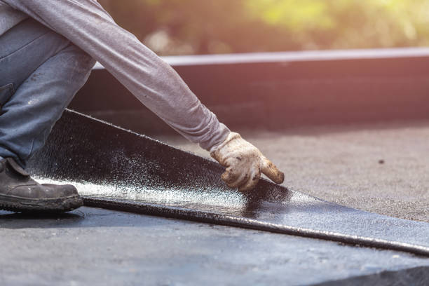 Professional Crawl Space Encapsulation technician working in Rome City, IN